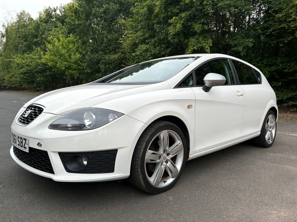 Seat Leon 2.0 Tdi Cr Fr Hatchback Euro 5 White #5