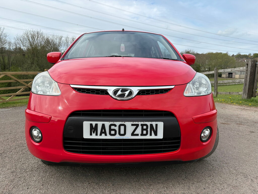 Hyundai I10 1.1 Edition Hatchback Euro 4 66 Red #3
