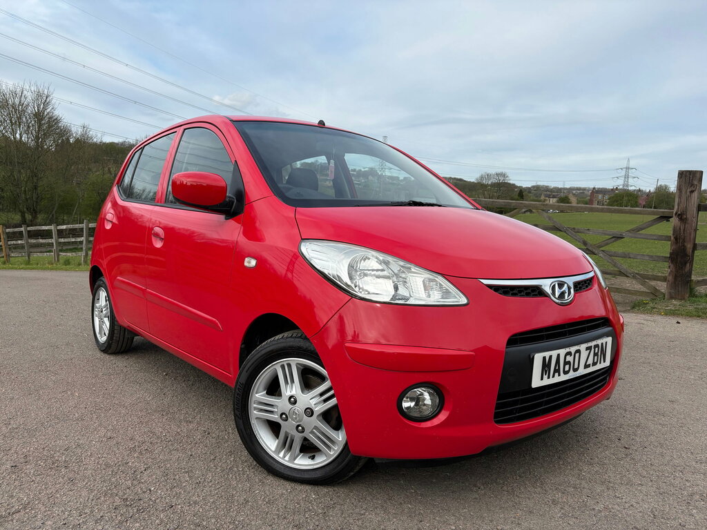 Hyundai I10 1.1 Edition Hatchback Euro 4 66 Red
