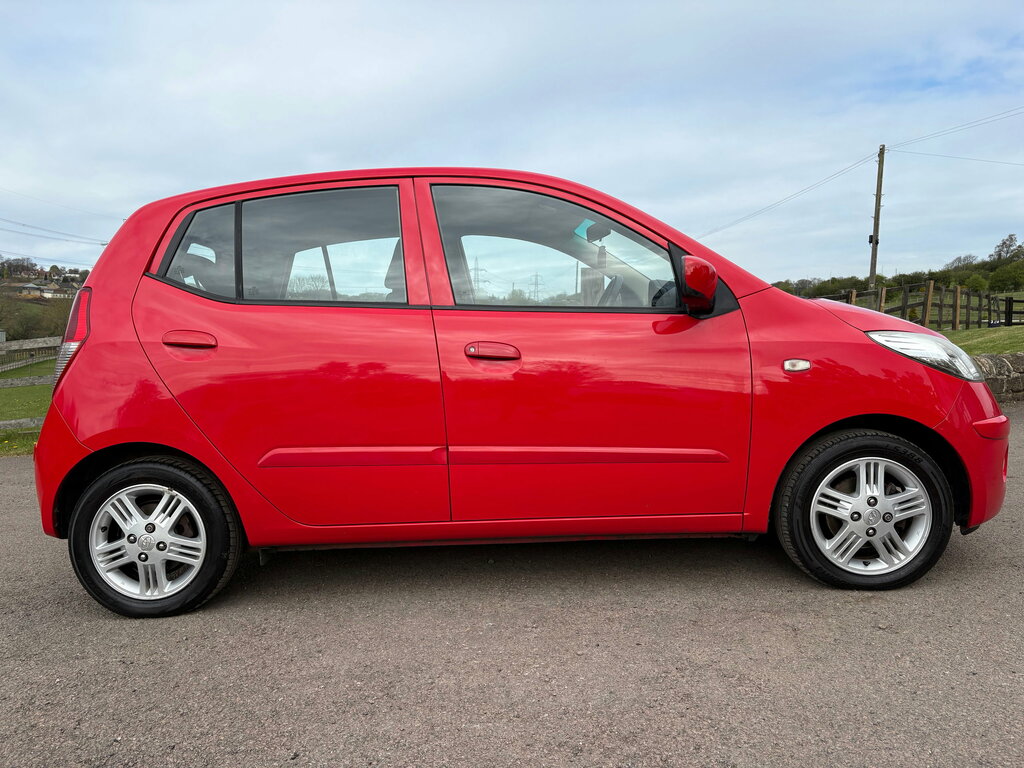 Hyundai I10 1.1 Edition Hatchback Euro 4 66 Red #5