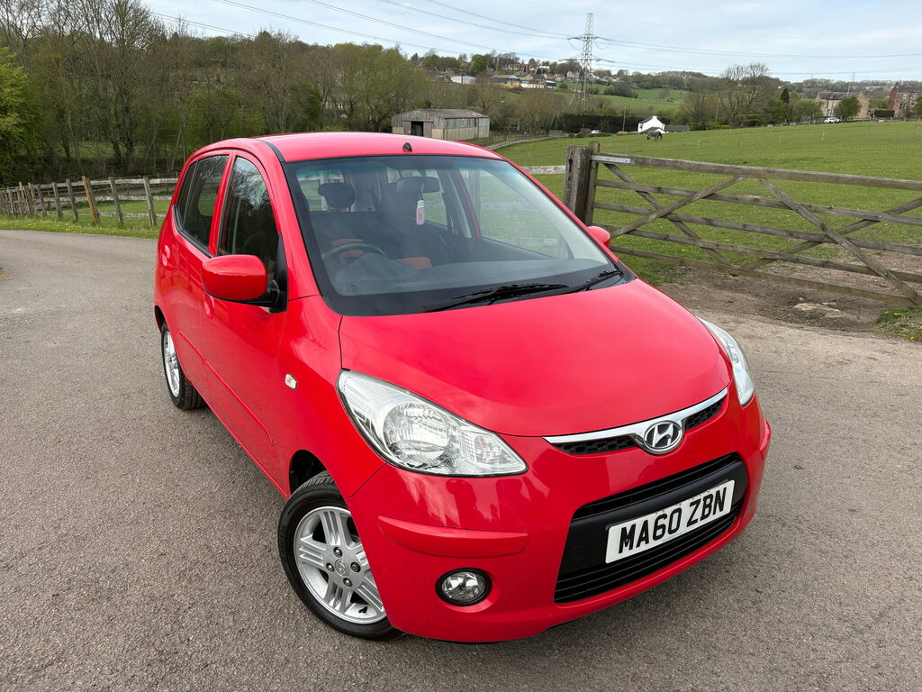 Hyundai I10 1.1 Edition Hatchback Euro 4 66 Red #2