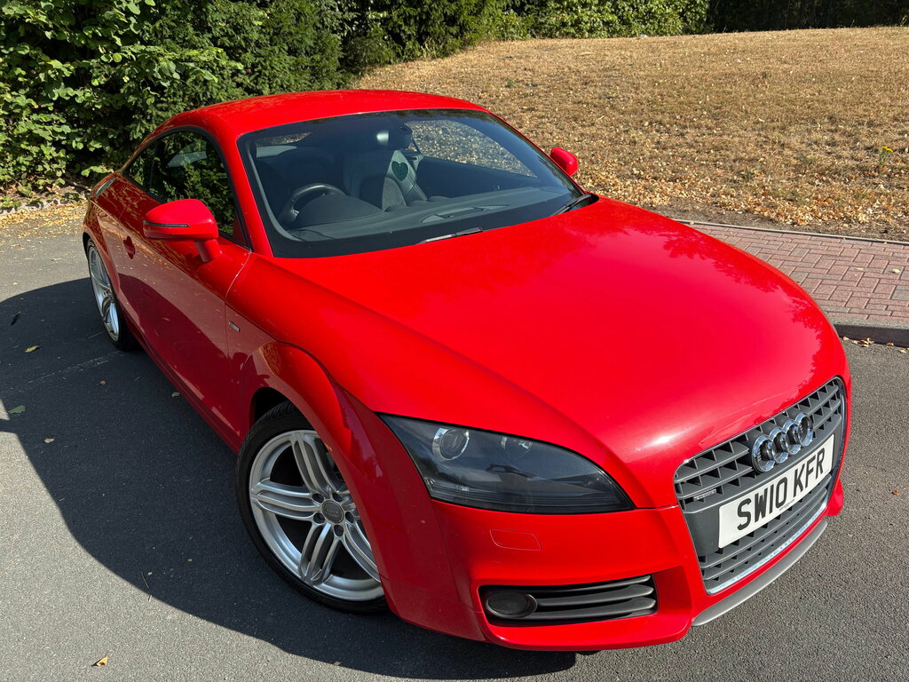 Audi TT 2.0 Tdi S Line Coupe Quattro Eur SW10KFR Red #4