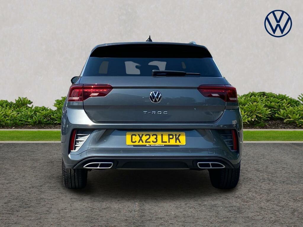 Volkswagen T-Roc 1.5 Tsi R-line CX23LPK Grey #4