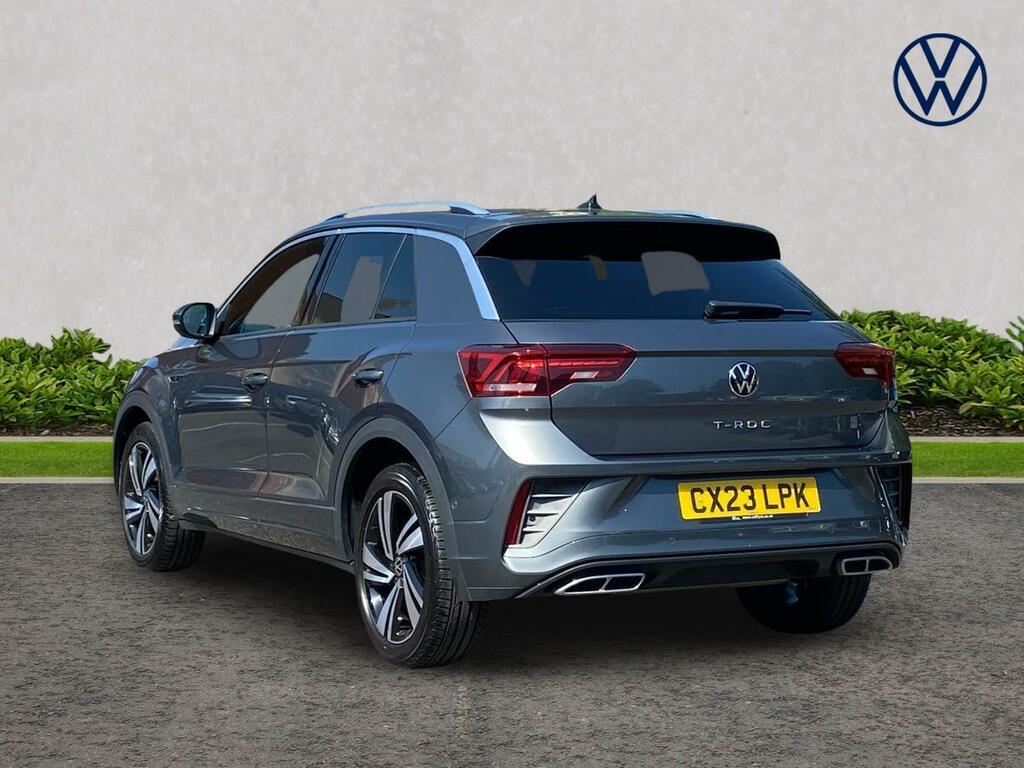 Volkswagen T-Roc 1.5 Tsi R-line CX23LPK Grey #2