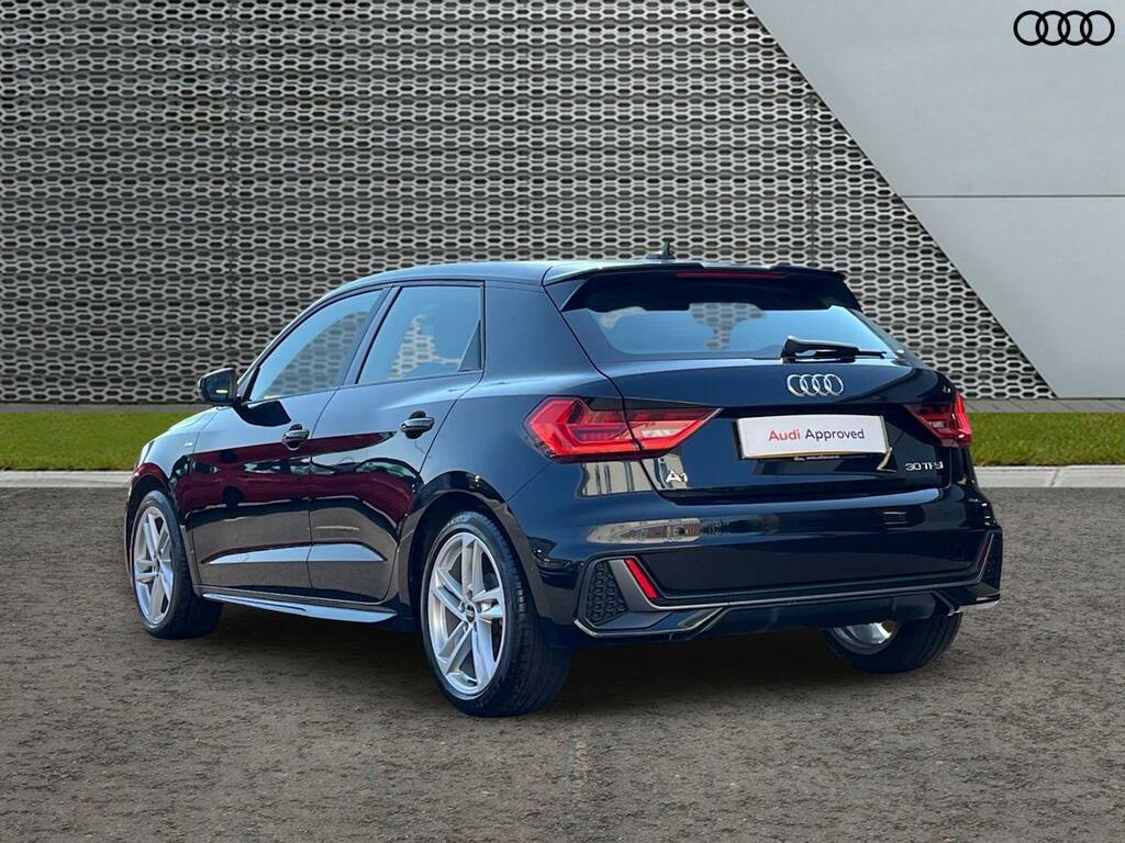 Audi A1 1.0 Tfsi 30 S Line Sportback S Tronic Euro 6 Ss Black #2