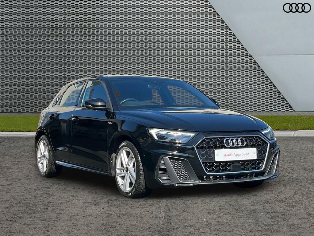 Audi A1 1.0 Tfsi 30 S Line Sportback S Tronic Euro 6 Ss Black