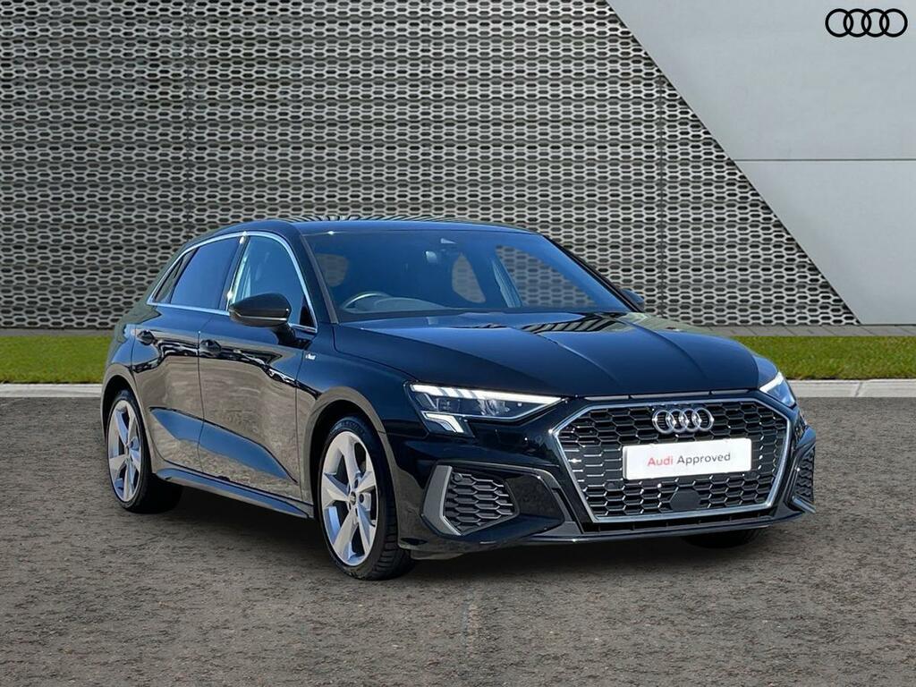 Audi A3 S Line 35 Tfsi 150 Ps 6-Speed Black