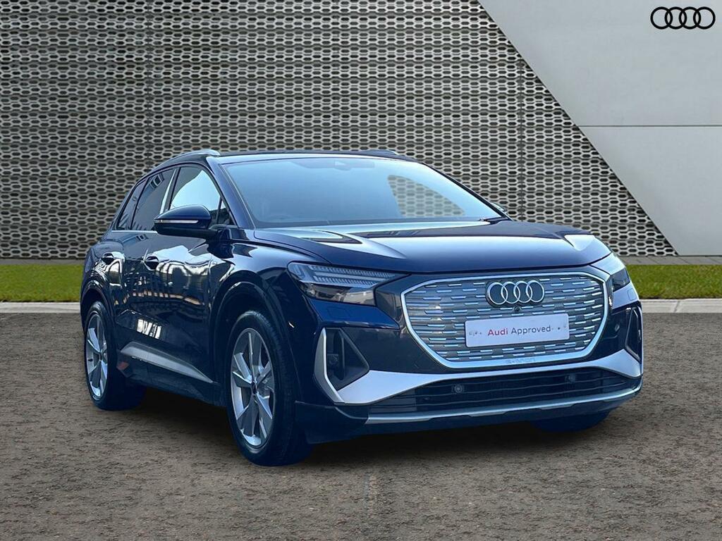 Audi Q4 E Tron 45 S Line 82Kwh Blue
