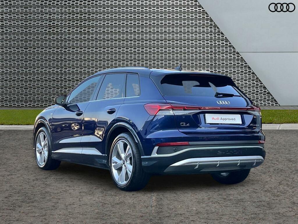 Audi Q4 E Tron 45 S Line 82Kwh Blue #2