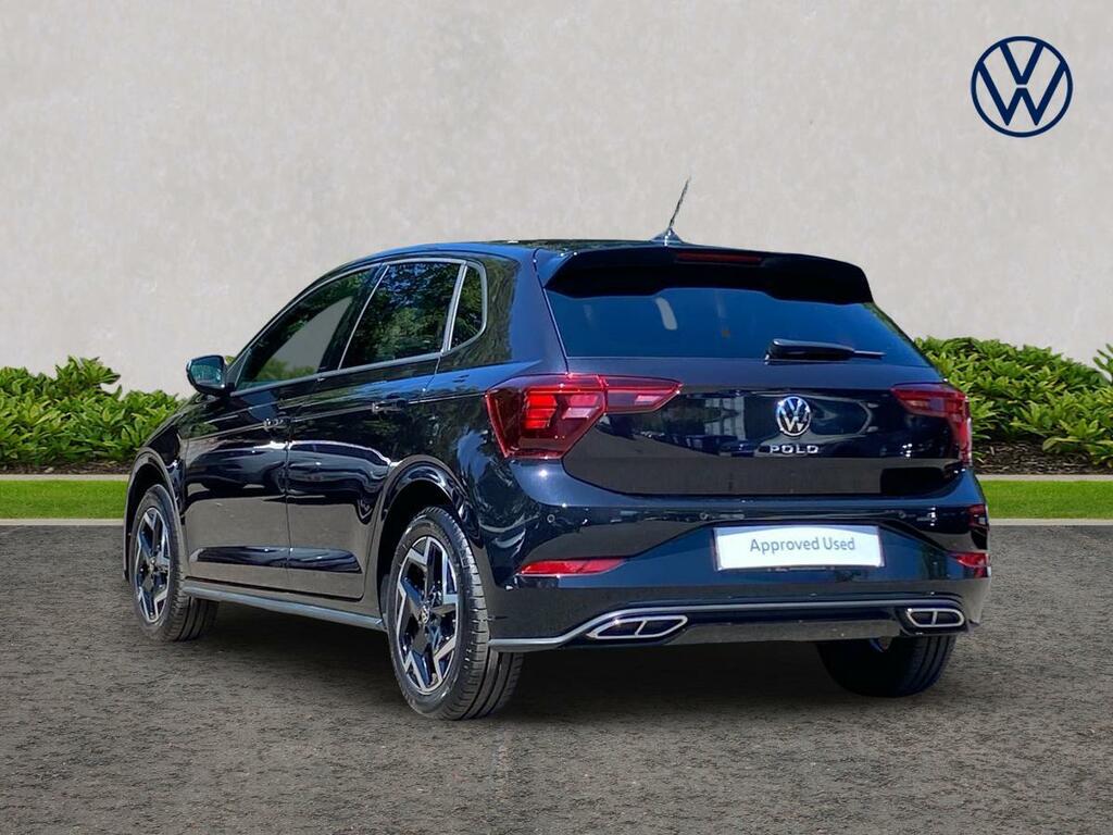 Volkswagen Polo 1.0 Tsi 115 R-line Dsg Black #2