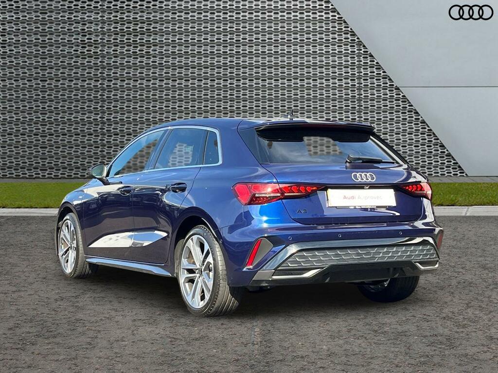 Audi A3 1.5 Tfsie S Line Sportback S Tronic Euro 6 Ss 5  Blue #2