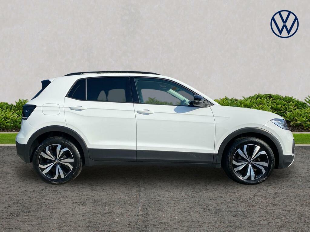Volkswagen T-Cross 1.0 Tsi Black Edition RF73KHL White #5