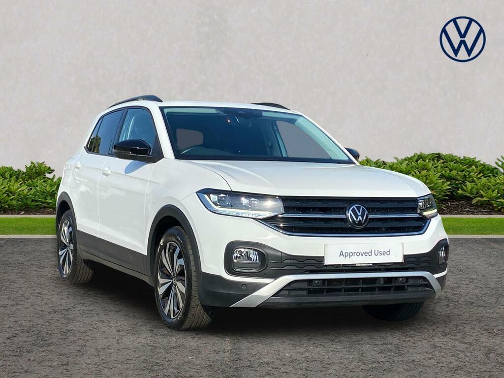 Volkswagen T-Cross 1.0 Tsi Black Edition RF73KHL White