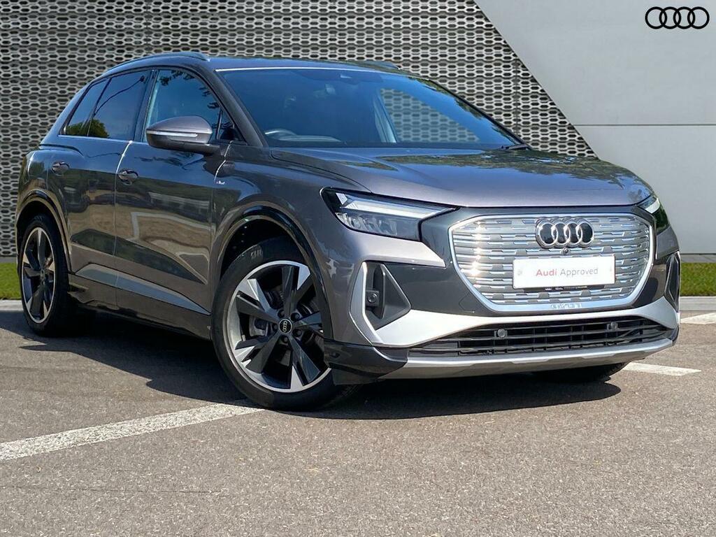 Audi Q4 E Tron 40 S Line Suv 82Kwh 204 Ps Grey