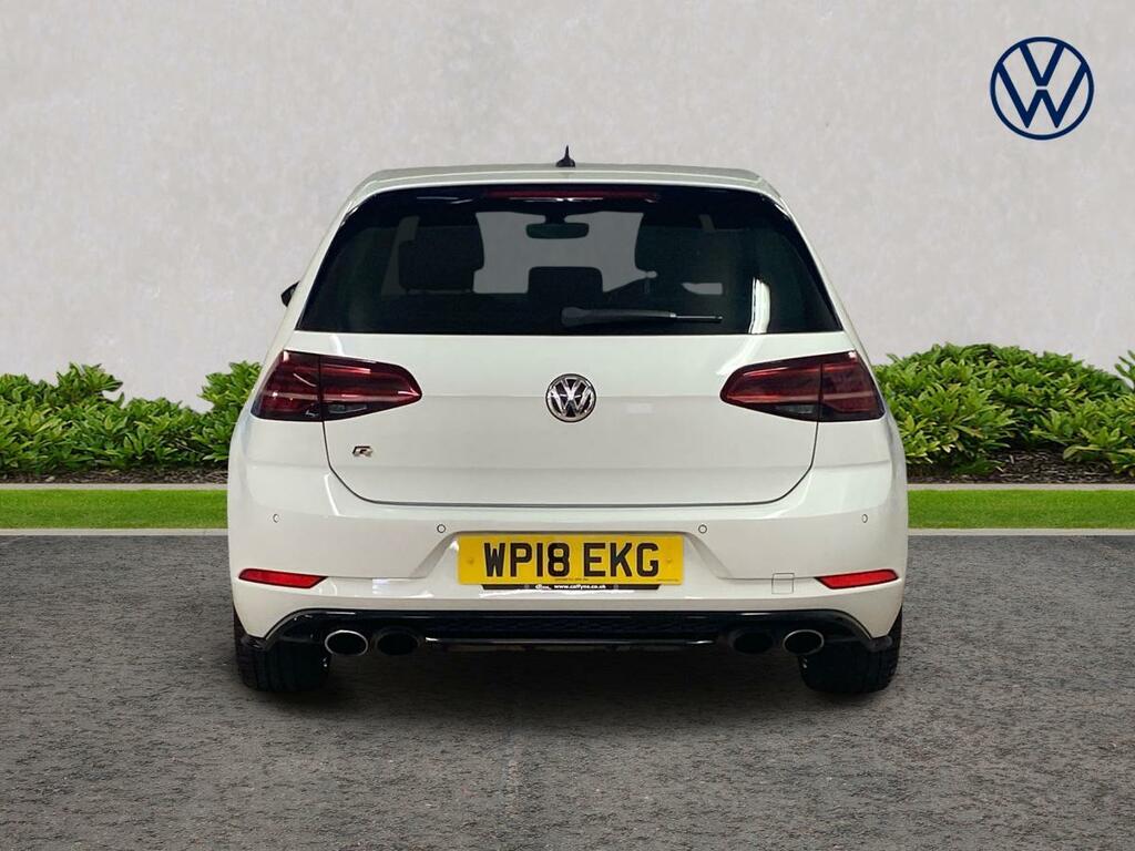 Volkswagen Golf 2.0 Tsi 310 R 4Motion Dsg WP18EKG White #4
