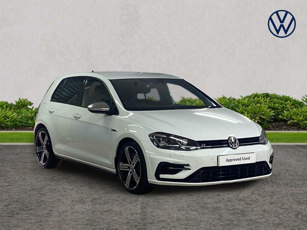 Volkswagen Golf 2.0 Tsi 310 R 4Motion Dsg White