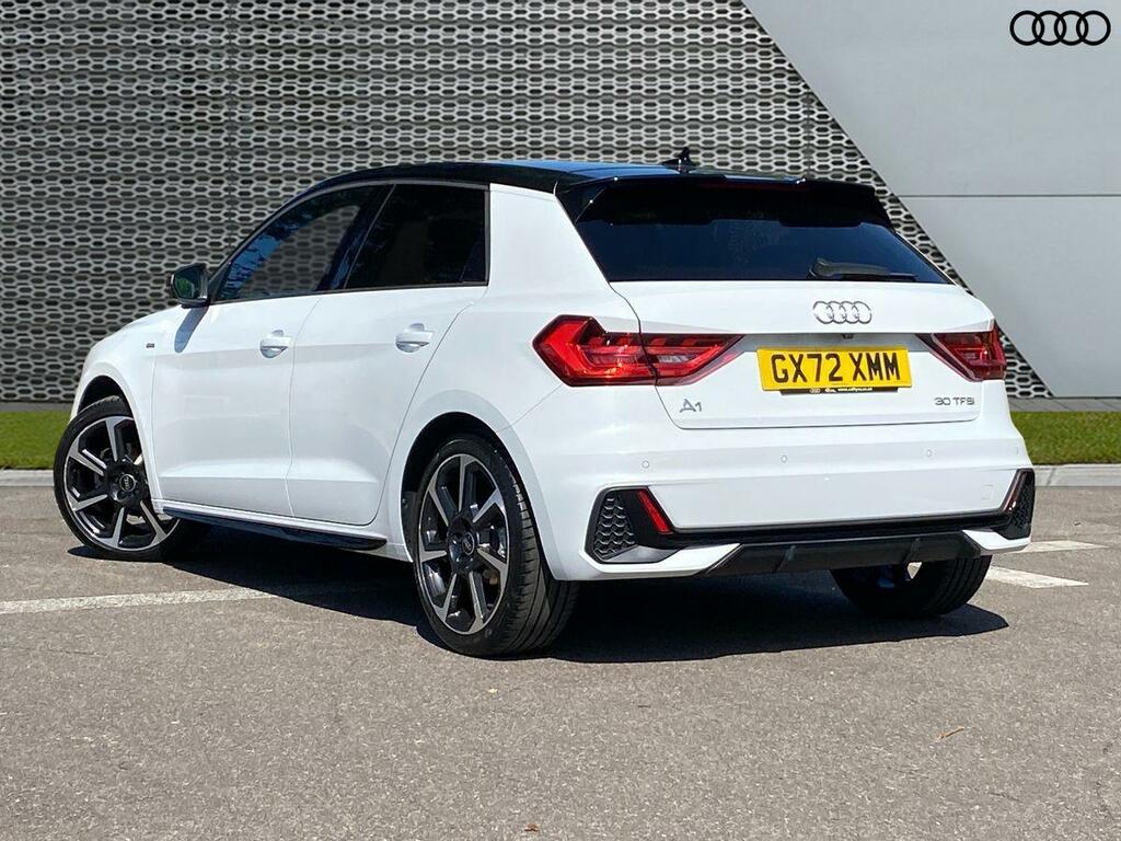 Audi A1 Black Edition 30 Tfsi 110 Ps 6-Speed GX72XMM White #3