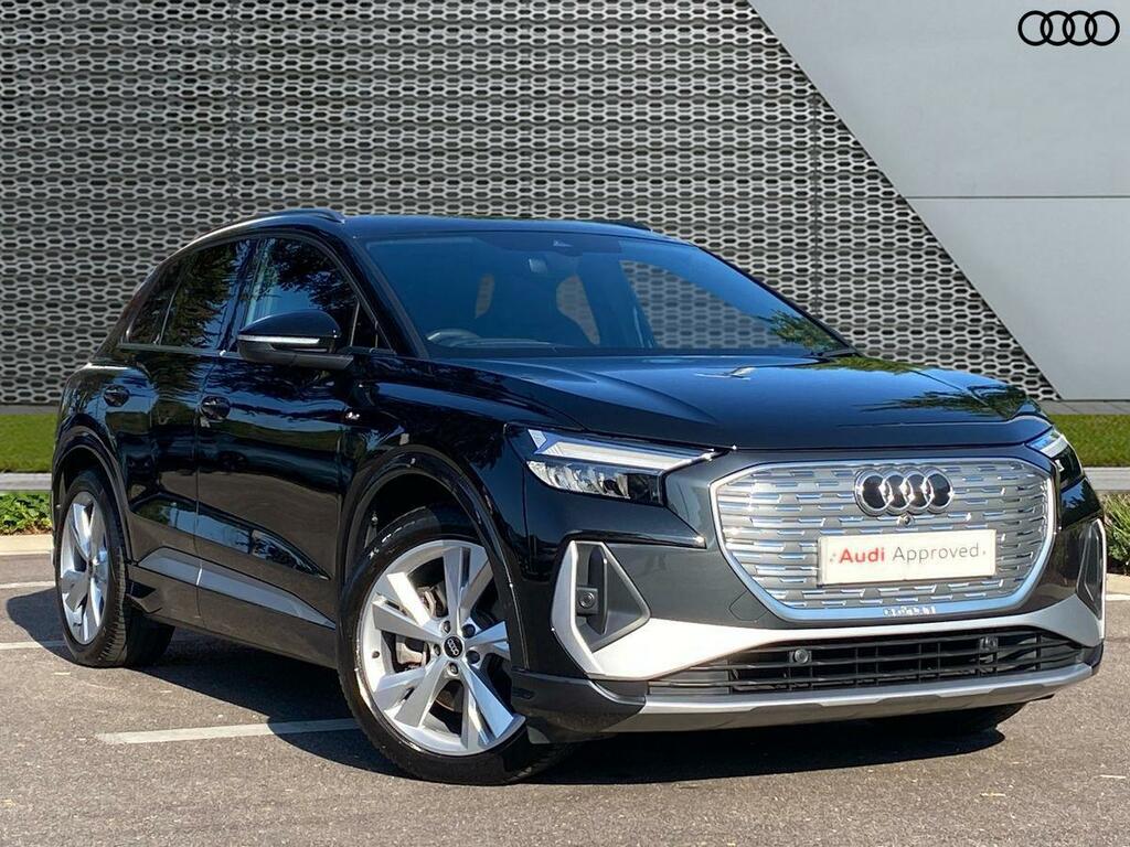 Audi Q4 E Tron Q4 S Line 40 E-tron 15000 Kw Black