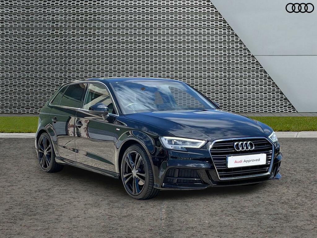 Audi A3 S Line 35 Tfsi 150 Ps 6-Speed Black