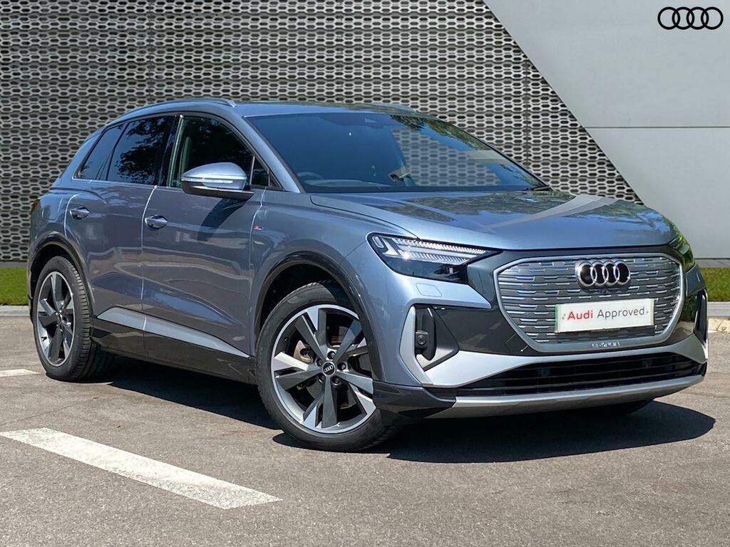 Audi Q4 E Tron Q4 S Line 40 E-tron 15000 Kw Blue