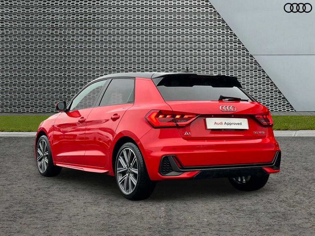 Audi A1 1.0 Tfsi 30 S Line Sportback S Tronic Euro 6 Ss Red #2