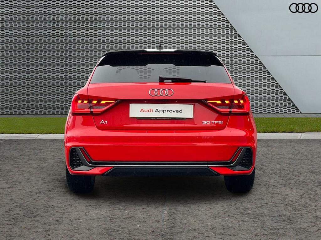 Audi A1 1.0 Tfsi 30 S Line Sportback S Tronic Euro 6 Ss Red #4