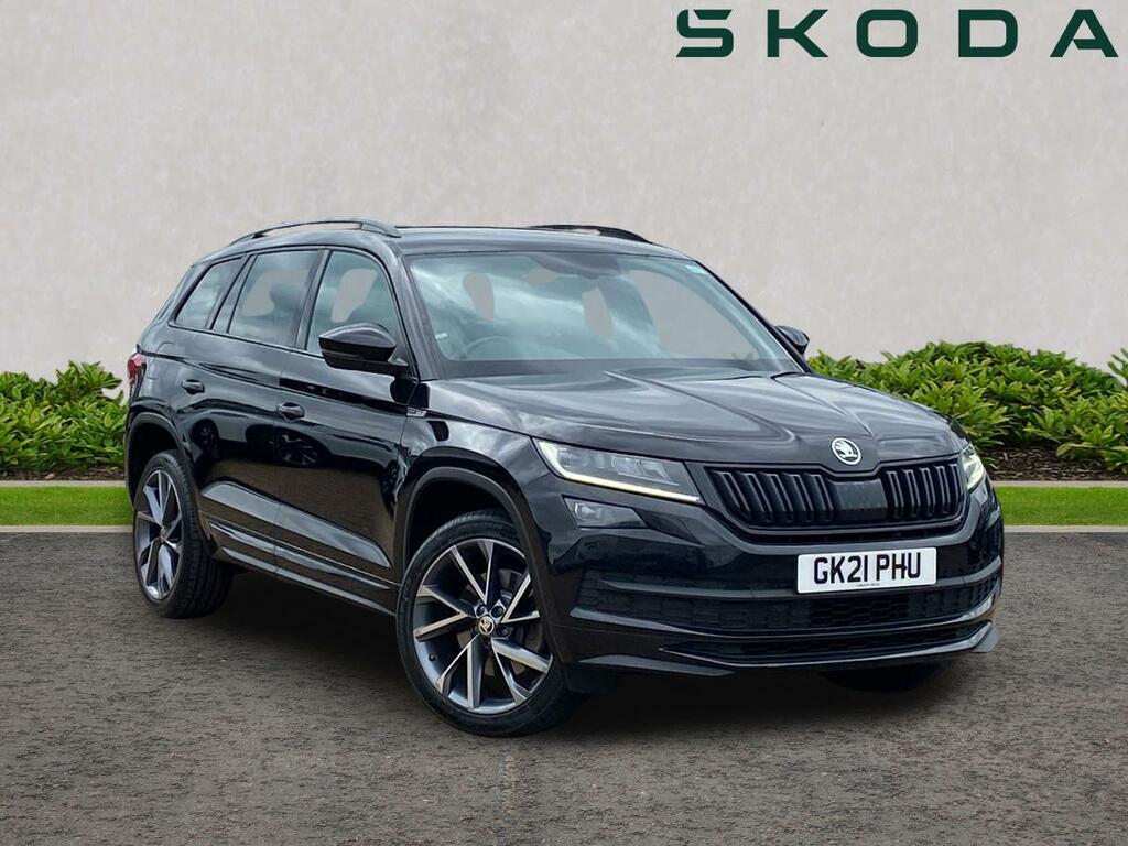 Skoda Kodiaq 2.0 Tsi Sportline Dsg 4Wd Euro 6 Ss 7 Seat Black
