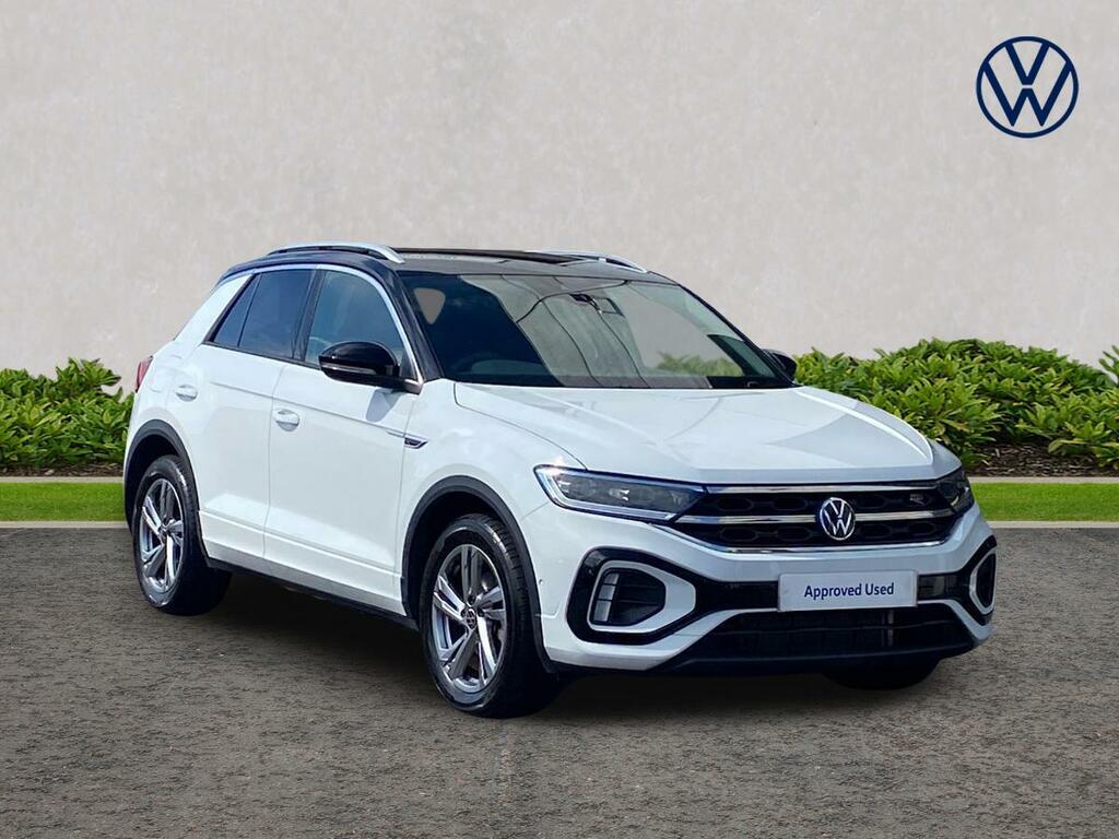 Volkswagen T-Roc 1.5 Tsi R-line Dsg White