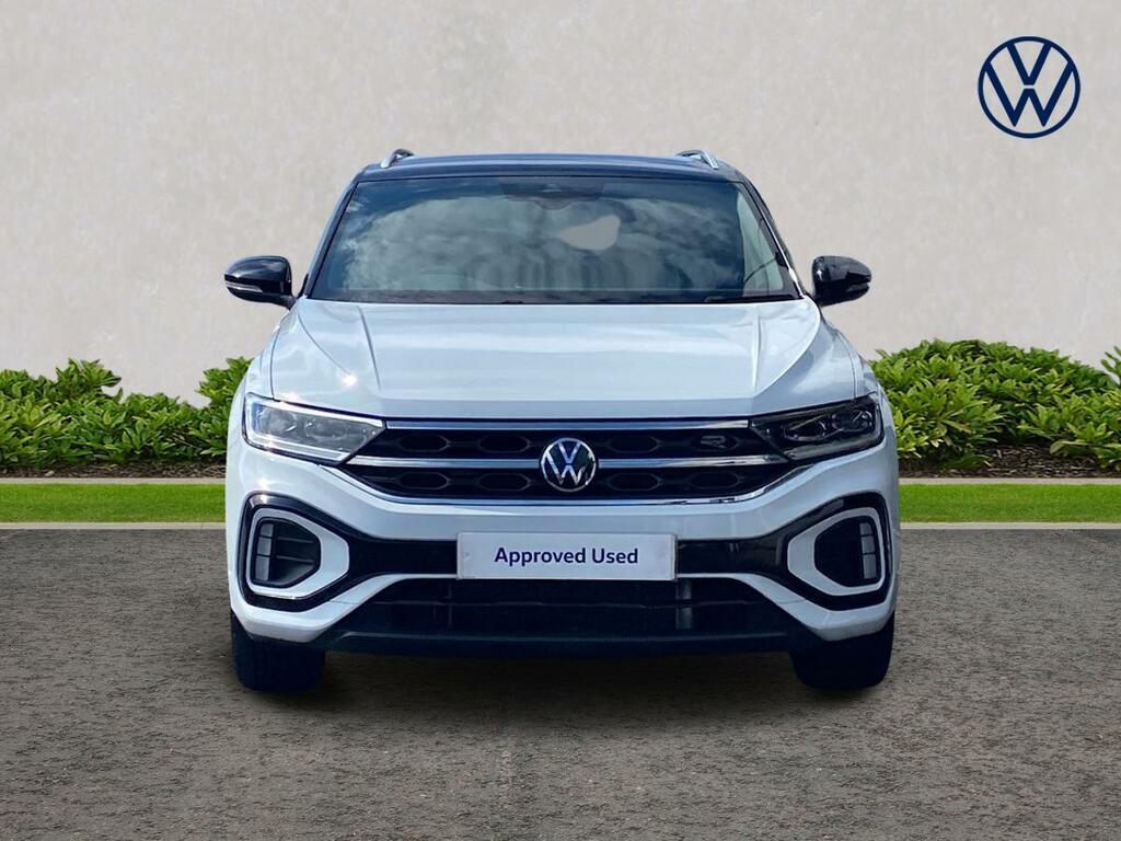 Volkswagen T-Roc 1.5 Tsi R-line Dsg White #3
