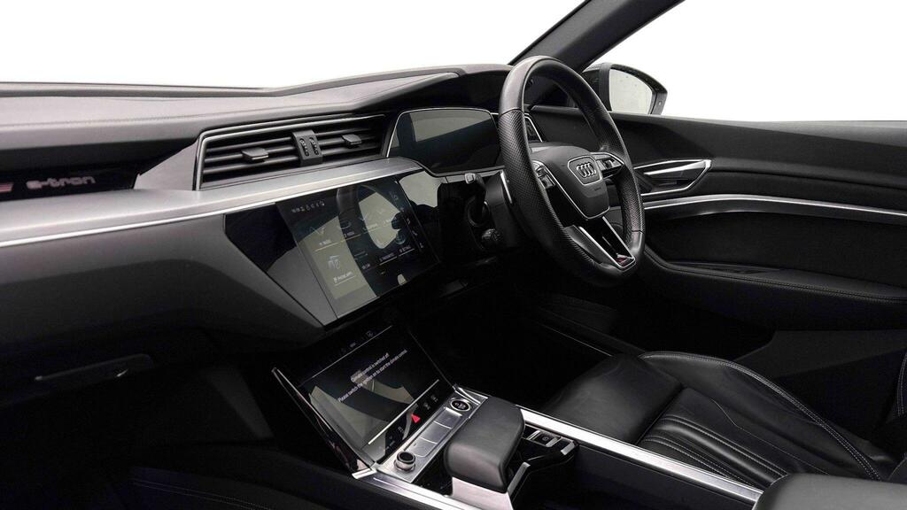 Audi E-tron 2021 50 Sport Suv Quattro 71.2Kw Black #9