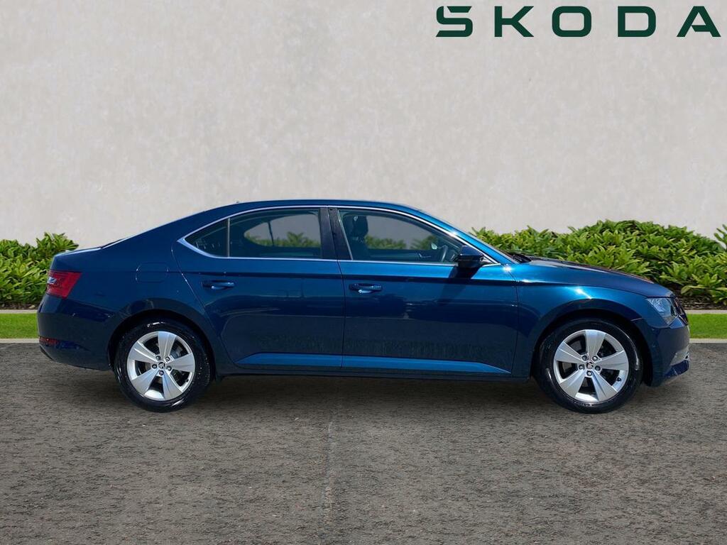 Skoda Superb 1.5 Tsi Se Dsg Blue #5