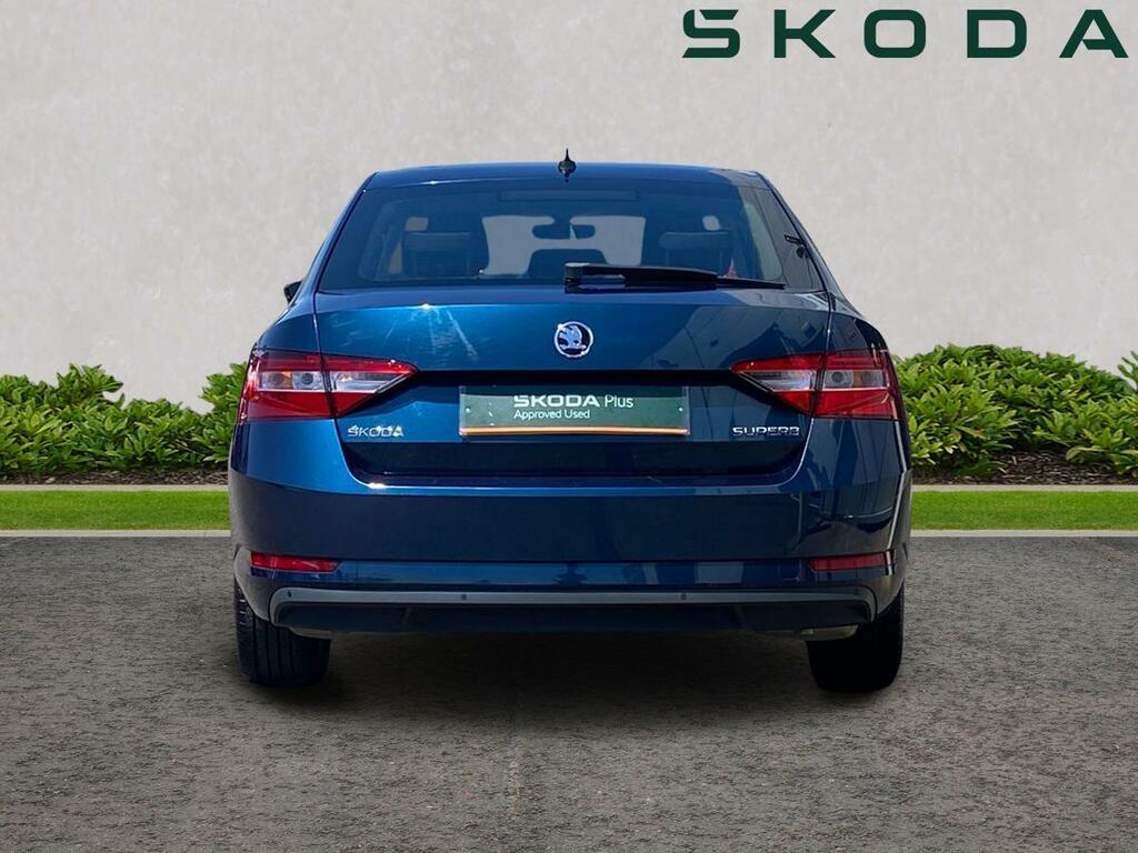Skoda Superb 1.5 Tsi Se Dsg Blue #4