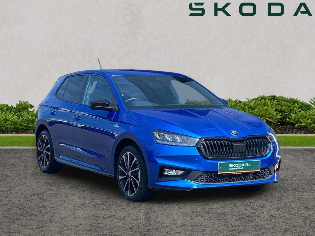 Skoda Fabia 1.0 Tsi 116 Monte Carlo Blue