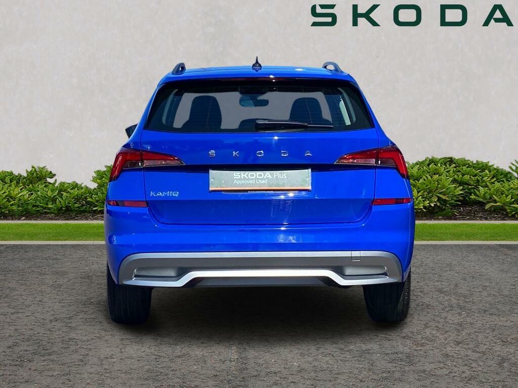 Skoda Kamiq 1.0 Tsi 110 Se Dsg Blue #4