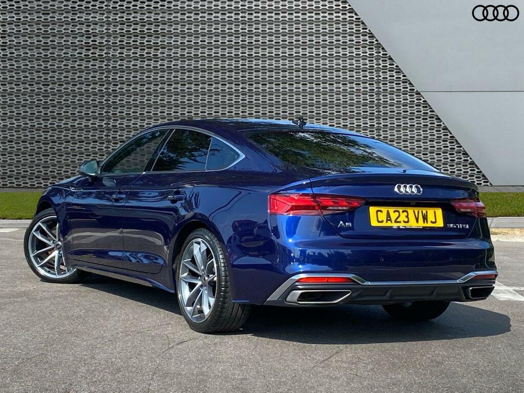 Audi A5 S Line 35 Tfsi 150 Ps S Tronic CA23VWJ Blue #3