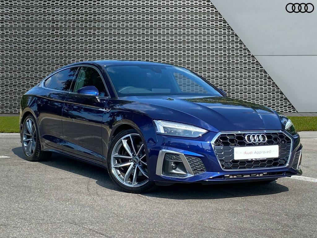 Audi A5 S Line 35 Tfsi 150 Ps S Tronic Blue