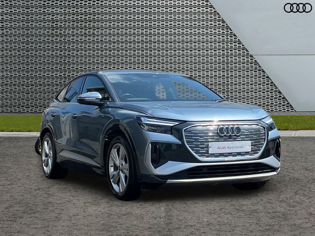 Audi Q4 E Tron 40 S Line Sportback 82Kwh Blue