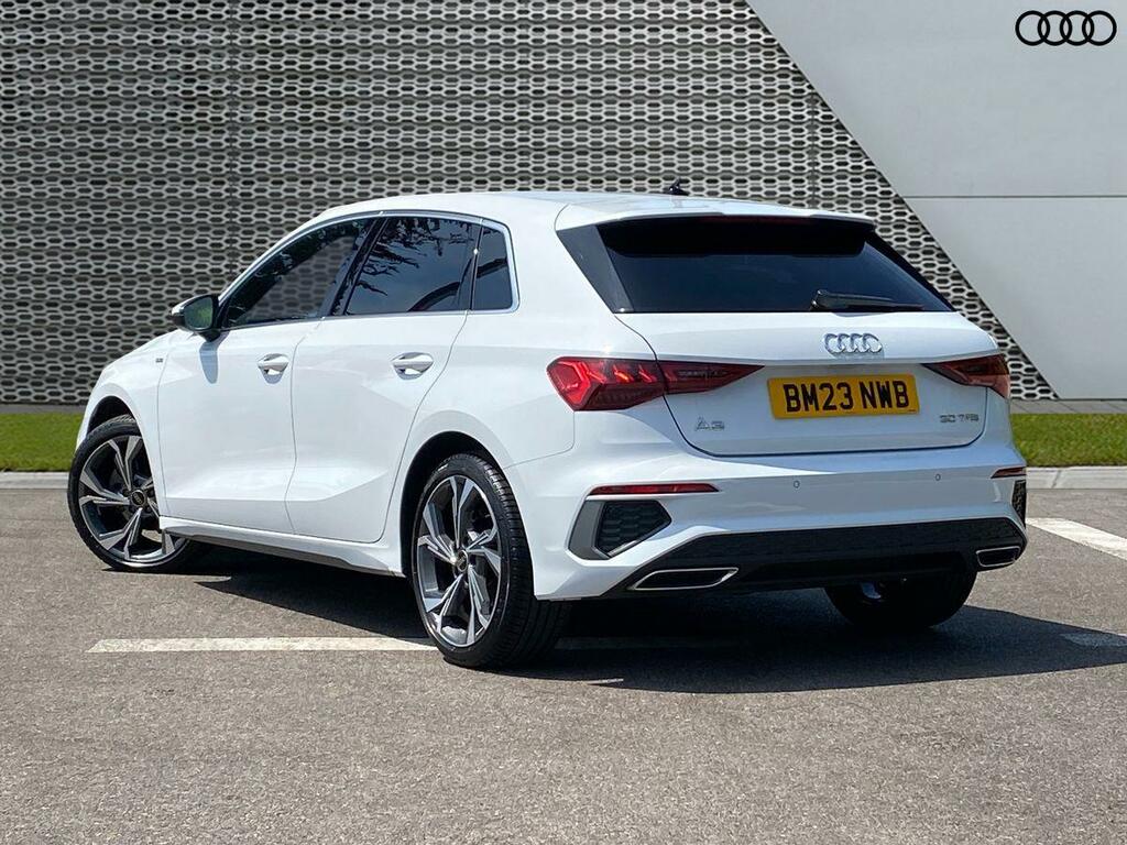 Audi A3 S Line 30 Tfsi 110 Ps 6-Speed BM23NWB White #3