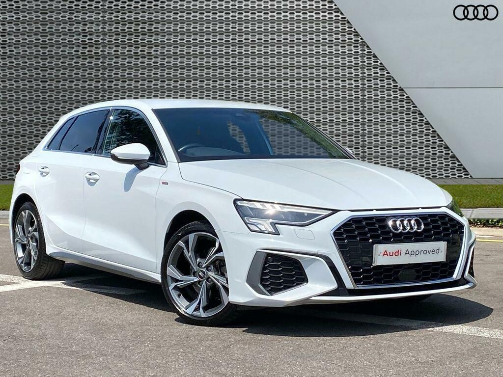 Audi A3 S Line 30 Tfsi 110 Ps 6-Speed White