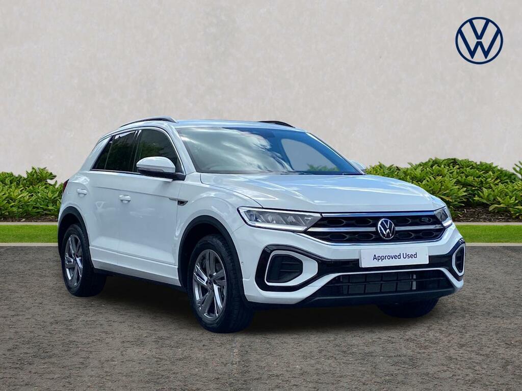 Volkswagen T-Roc 1.5 Tsi R-line Dsg White