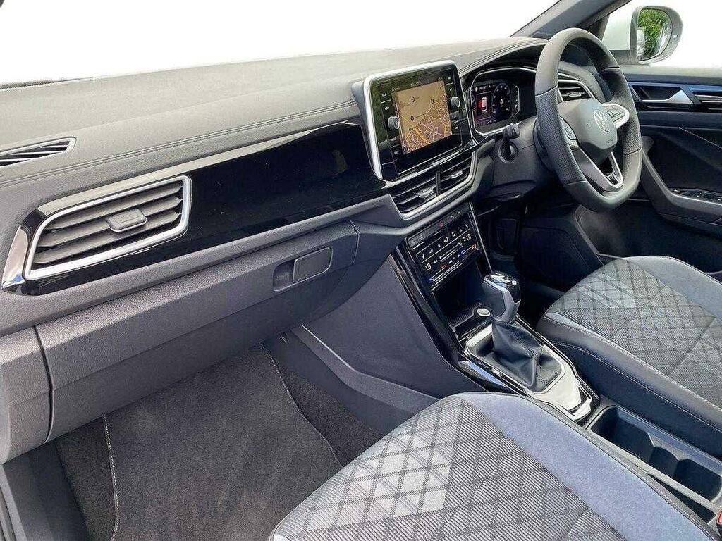 Volkswagen T-Roc 1.5 Tsi R-line Dsg White #2