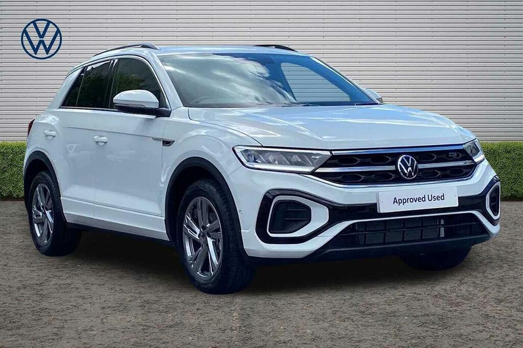 Volkswagen T-Roc 1.5 Tsi R-line Dsg White