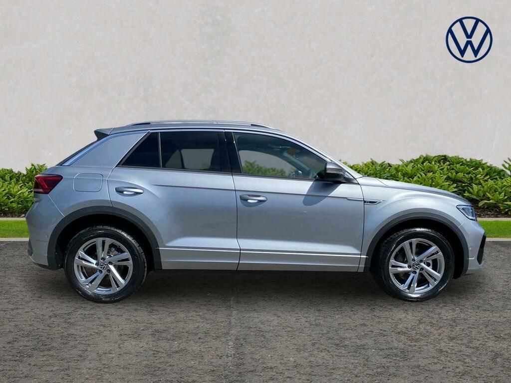 Volkswagen T-Roc 1.5 Tsi R-line Dsg Silver #5