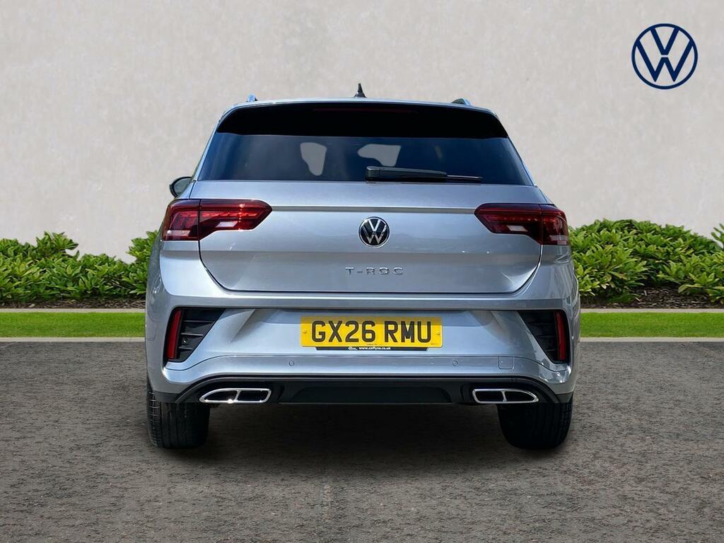 Volkswagen T-Roc 1.5 Tsi R-line Dsg Silver #4