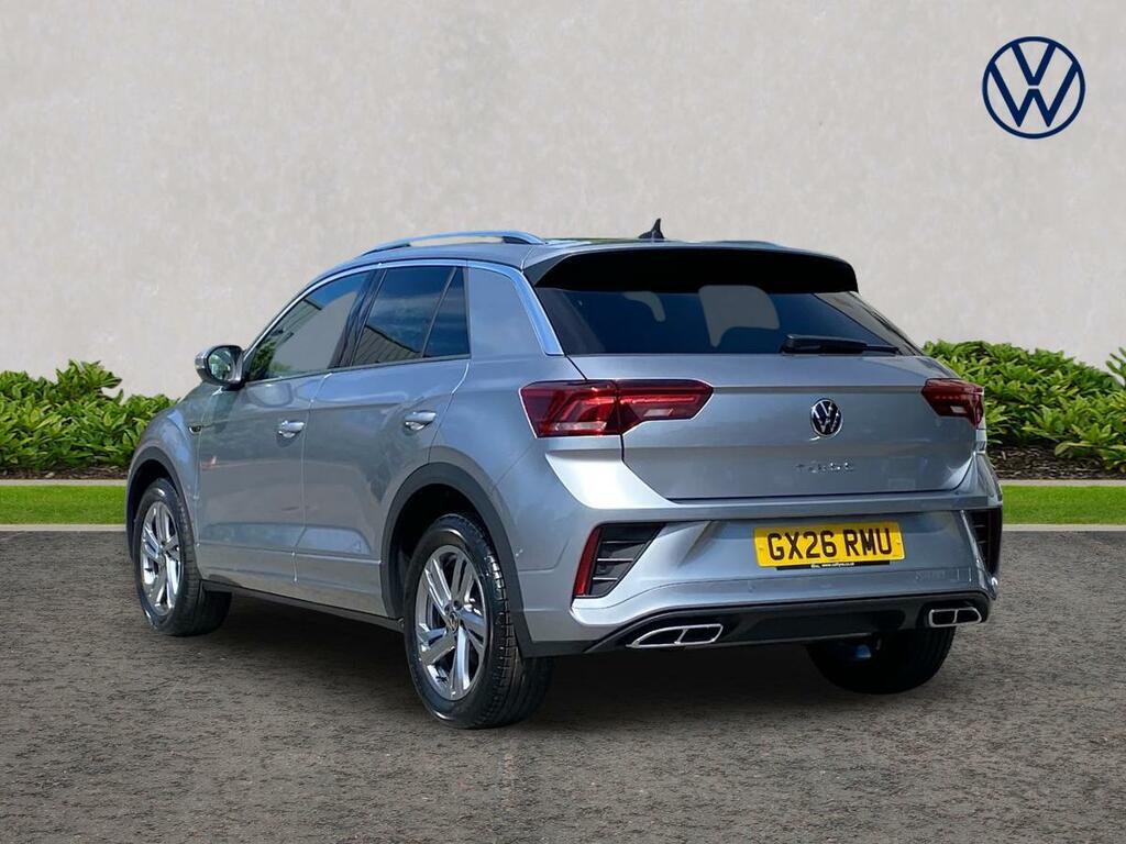 Volkswagen T-Roc 1.5 Tsi R-line Dsg Silver #2