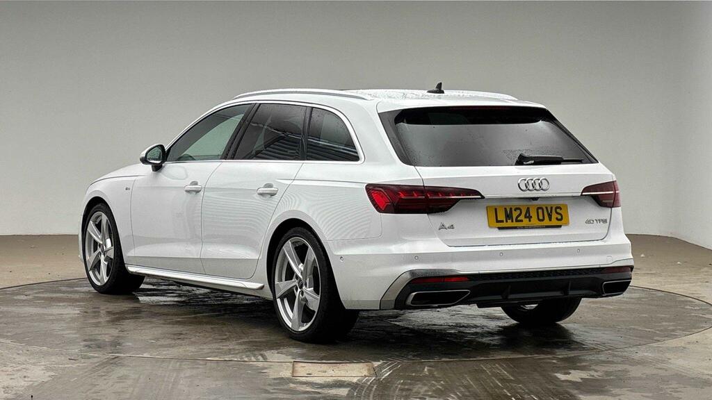 Audi A4 Avant Avant S Line 40 Tfsi 204 Ps S Tronic White #2
