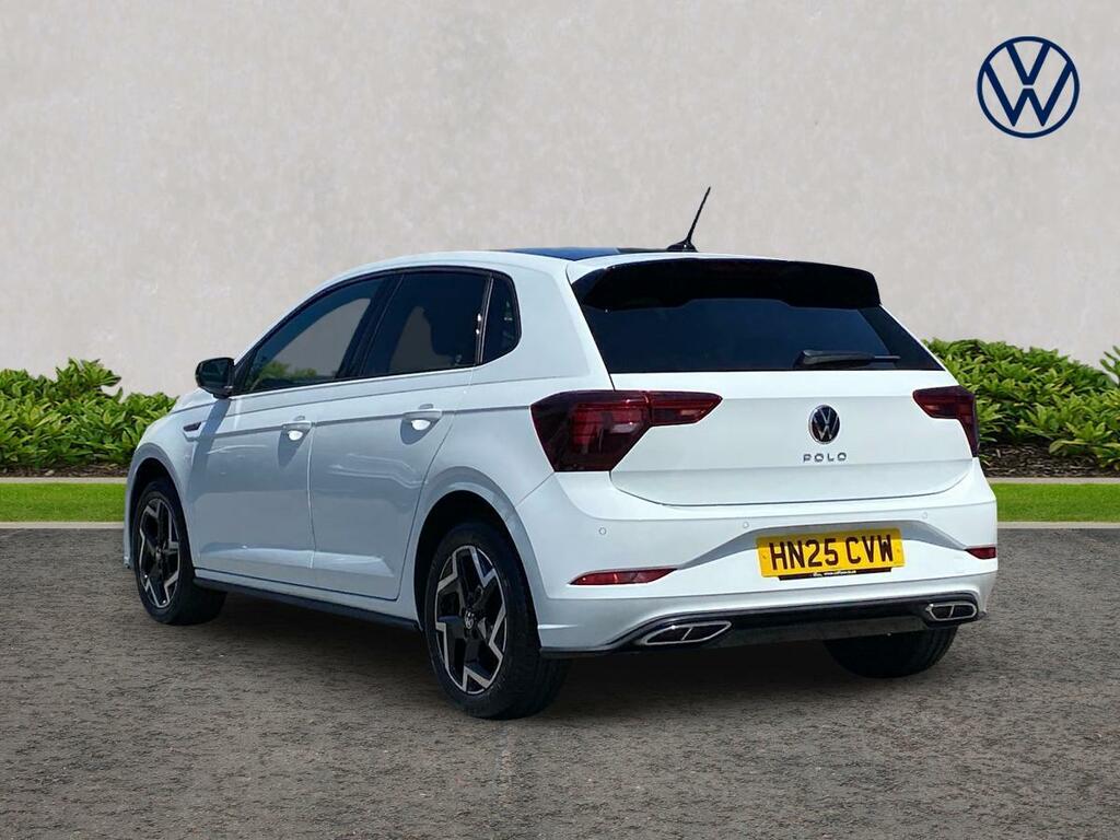 Volkswagen Polo 1.0 Tsi R-line HN25CVW White #2