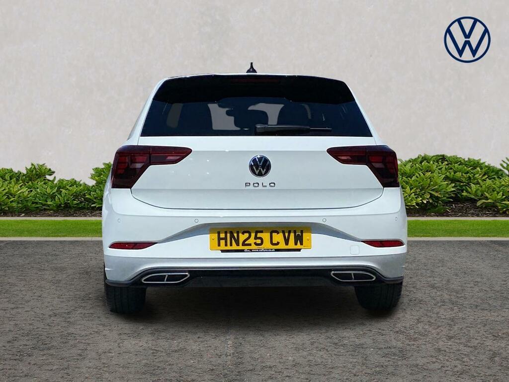 Volkswagen Polo 1.0 Tsi R-line HN25CVW White #4