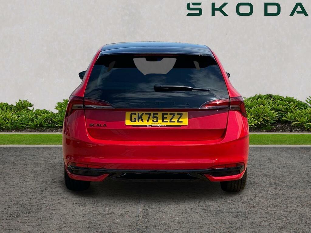 Skoda Scala 1.0 Tsi Monte Carlo Edition Dsg Euro 6 Ss GK75EZZ Red #4