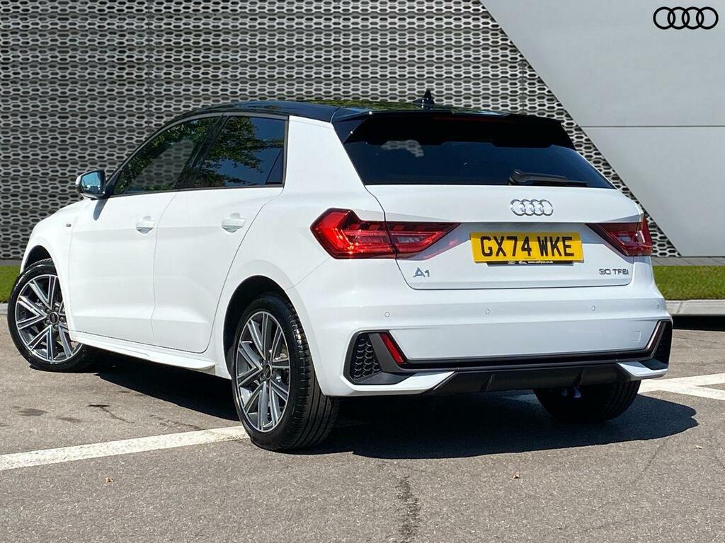 Audi A1 S Line 30 Tfsi 116 Ps 6-Speed GX74WKE White #2